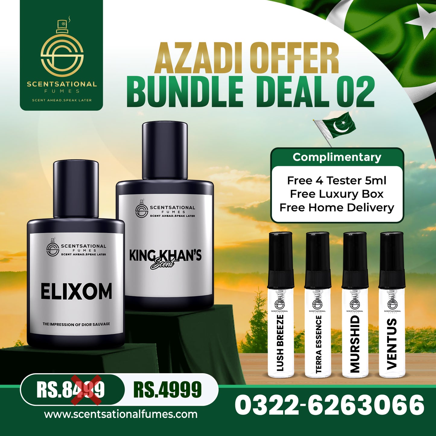Bundle Offer 2( Elixom & King khan Scent)