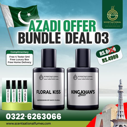 Bundle Offer 3 [ Floral kiss & Kingkhan'scent]